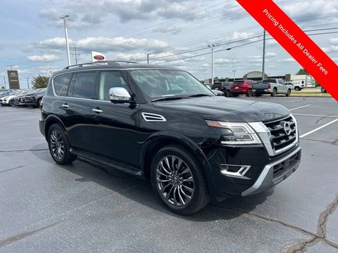 Used 2023 Nissan Armada Platinum w/ Captain's Chairs Package RWD image 25