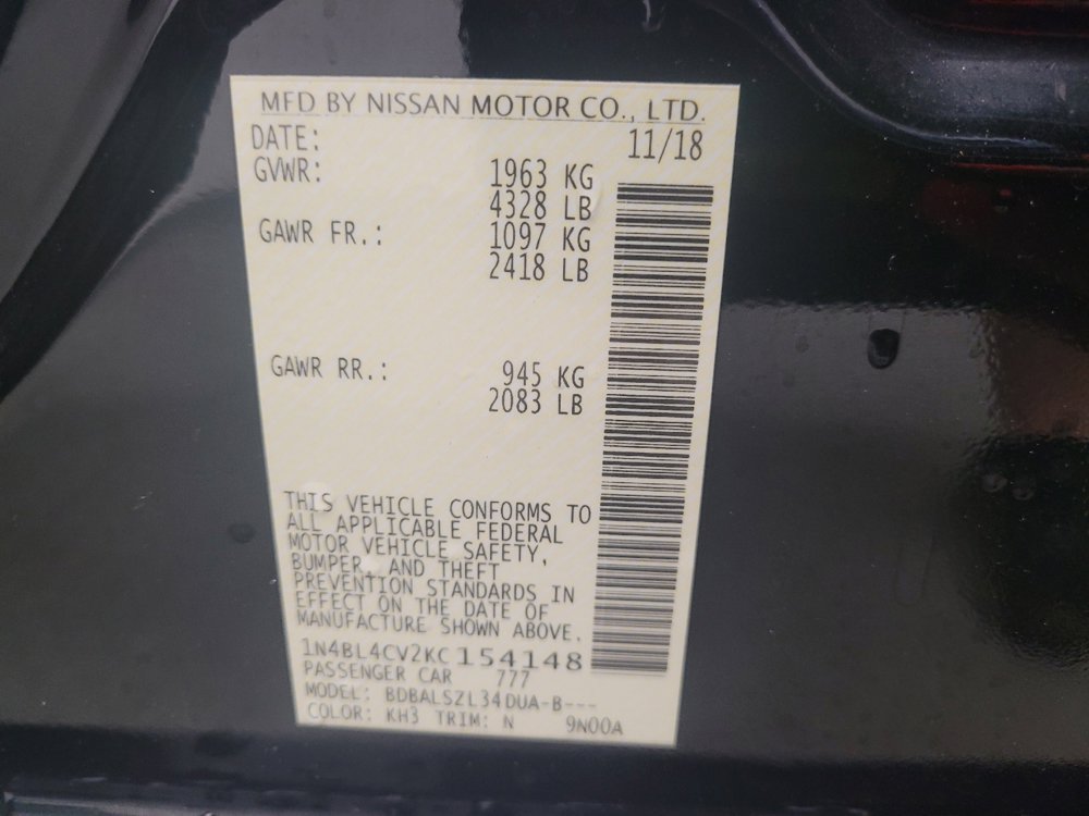 Used 2019 Nissan Altima 2.5 SR FWD image 33
