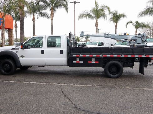Used 2011 Ford F550 4x4 Crew Cab Super Duty w/ Payload Upgrade Pkg image 3