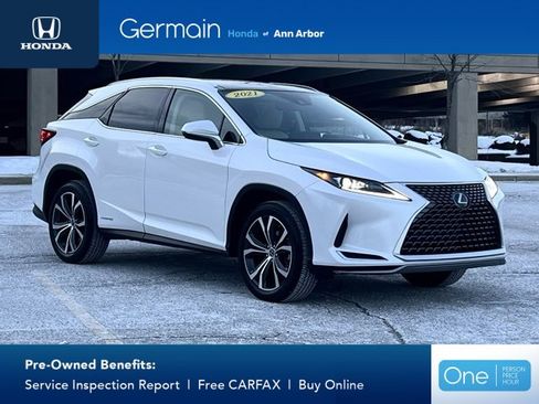 Used 2021 Lexus RX 450h AWD w/ Premium Package image 1