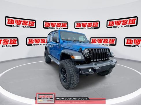 Used 2022 Jeep Wrangler Unlimited Sport image 4
