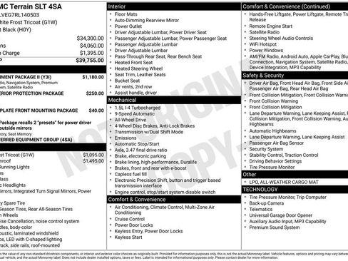 Used 2024 GMC Terrain SLT w/ Infotainment Package II AWD/4WD image 9