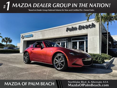 Used 2022 MAZDA MX-5 Miata RF Grand Touring image 1