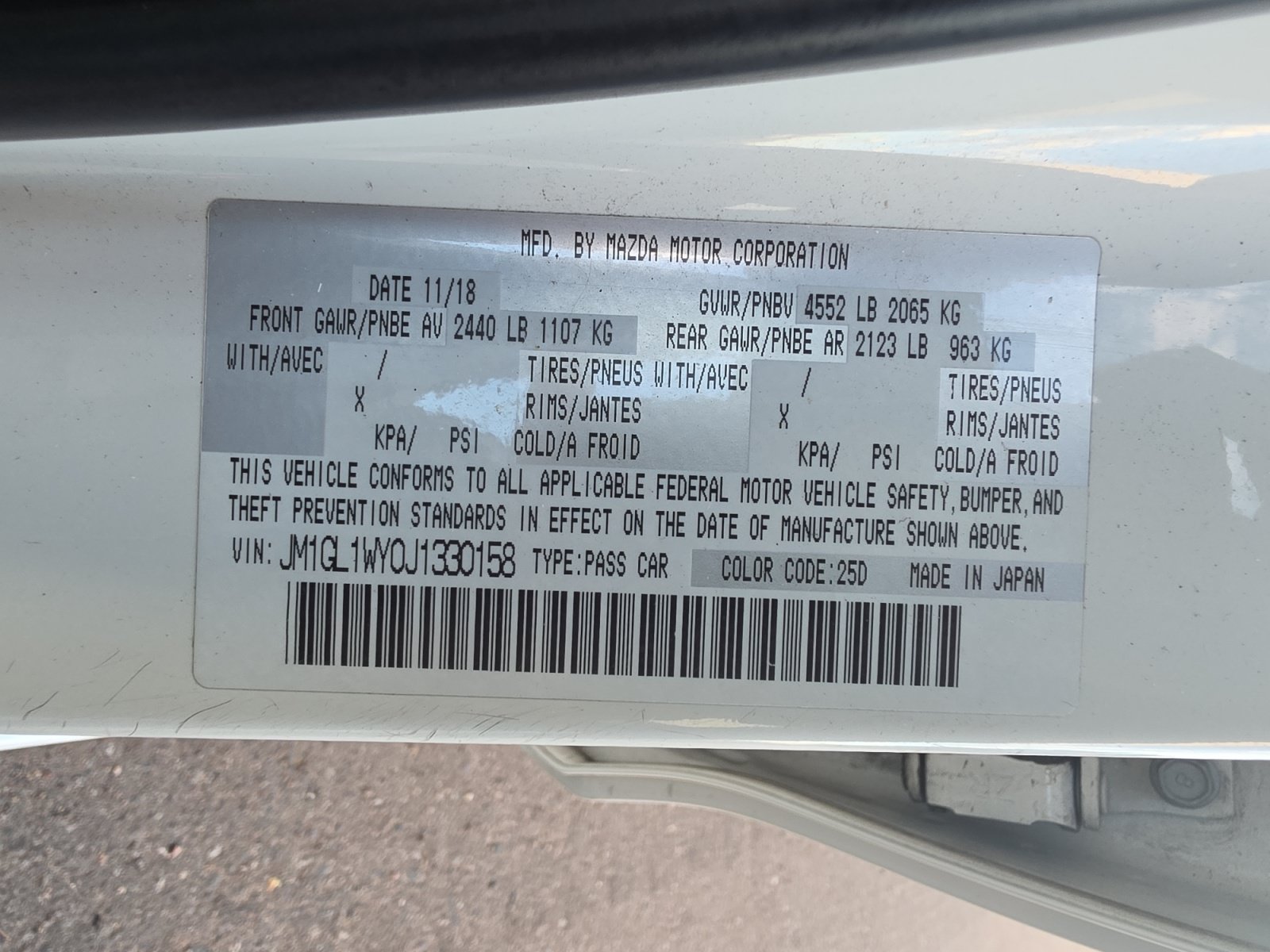 Used 2018 MAZDA MAZDA6 Grand Touring Reserve FWD image 34