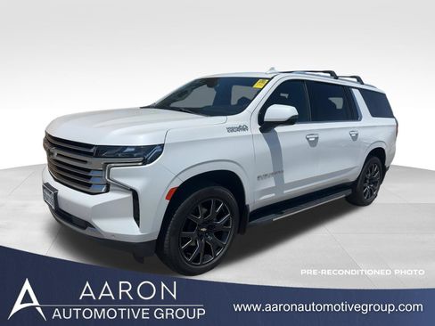 Used 2021 Chevrolet Suburban High Country w/ Max Trailering Package AWD/4WD image 1