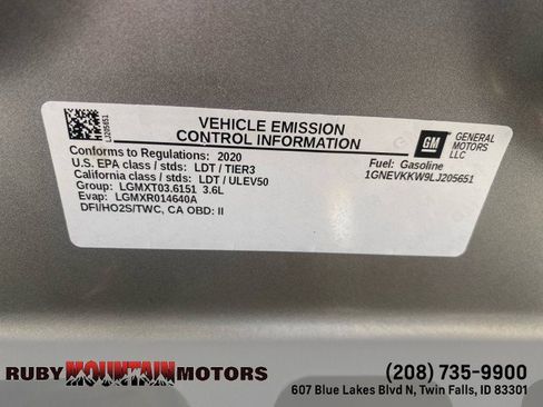Used 2020 Chevrolet Traverse Premier AWD/4WD image 12