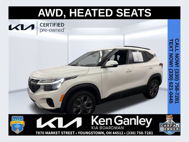 Certified 2024 Kia Seltos S AWD/4WD 360° Tour