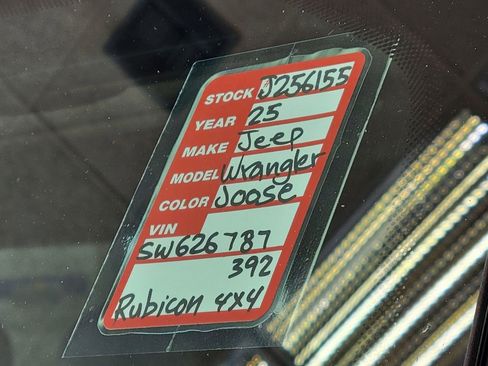 New 2025 Jeep Wrangler Unlimited Rubicon 392 AWD/4WD image 26