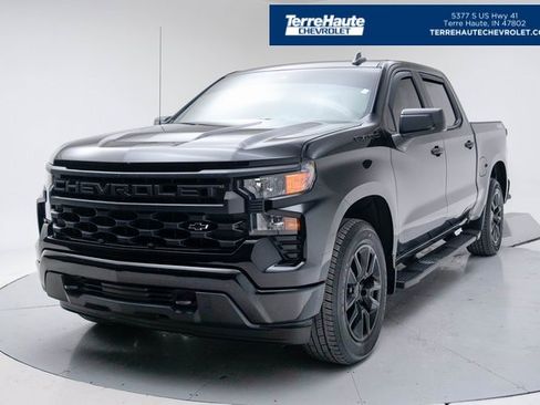 Used 2023 Chevrolet Silverado 1500 Custom w/ LPO, Dark Essentials Package image 1
