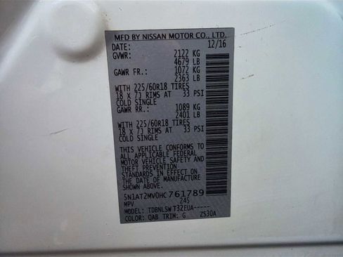 Used 2017 Nissan Rogue SL w/ SL Premium Package image 29