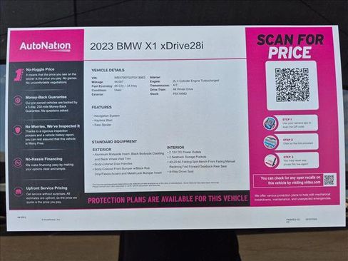 Used 2023 BMW X1 xDrive28i w/ Convenience Package AWD/4WD image 24