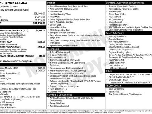 Certified 2019 GMC Terrain SLE w/ Driver Convenience Package image 6