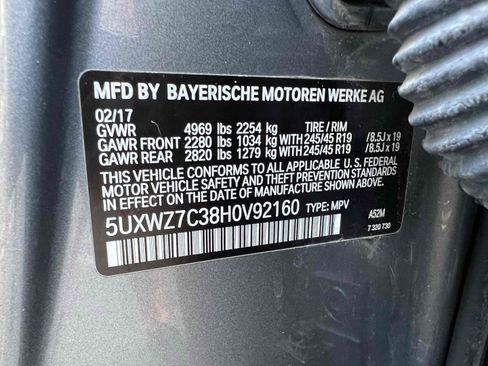 Used 2017 BMW X3 sDrive28i RWD image 10