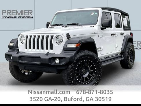 Used 2018 Jeep Wrangler Unlimited Sport S AWD/4WD image 1