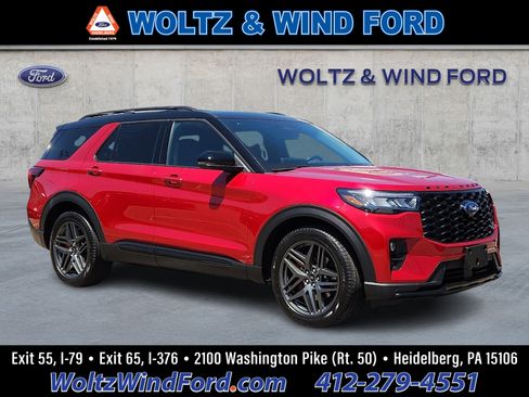 Used 2025 Ford Explorer ST w/ Sun And Sound Package AWD/4WD image 1