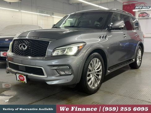 Used 2015 INFINITI QX80 4WD w/ 22" Wheel Package image 2