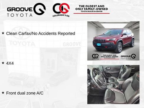 Used 2021 Jeep Cherokee Trailhawk w/ Trailer Tow Group AWD/4WD image 4