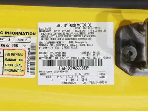 Used 2016 Ford Mustang GT Premium w/ Equipment Group 401A image 29