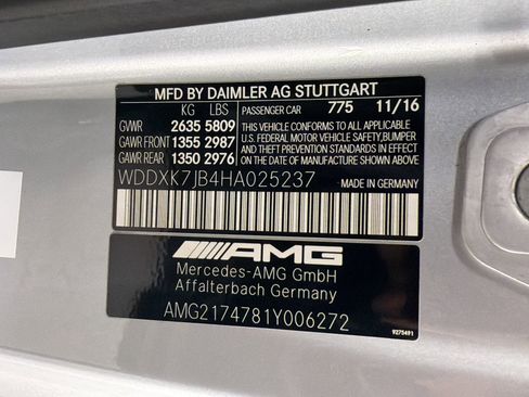 Used 2017 Mercedes-Benz S 63 AMG 4MATIC Cabriolet image 16