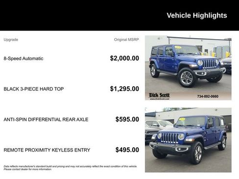 Used 2020 Jeep Wrangler Unlimited Sahara image 5