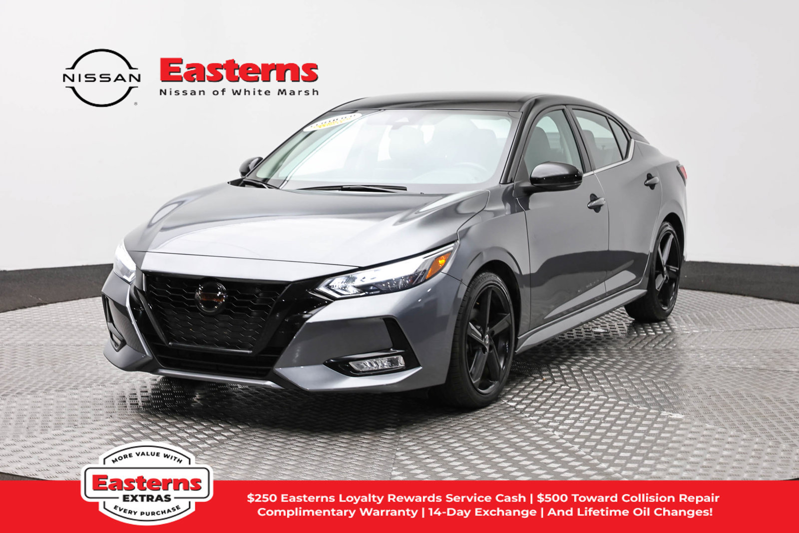 Used 2023 Nissan Sentra SR w/ Midnight Edition Package FWD image 1