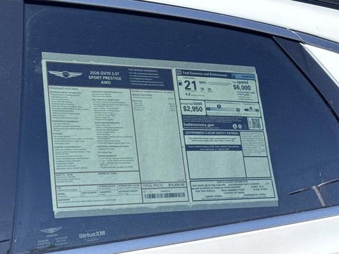 New 2026 Genesis GV70 3.5T Sport Prestige image 17