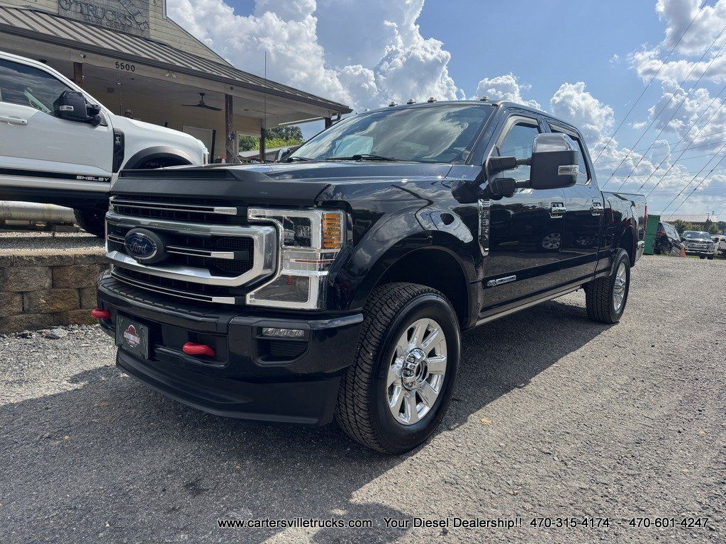 Used 2020 Ford F350 Platinum w/ FX4 Off-Road Package AWD/4WD image 2