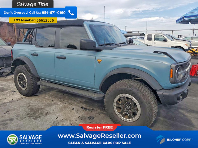 Used 2022 Ford Bronco Badlands w/ Sasquatch Package AWD/4WD image 5