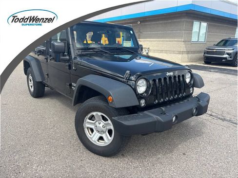 Used 2016 Jeep Wrangler Unlimited Sport w/ Trailer Tow Group AWD/4WD image 1