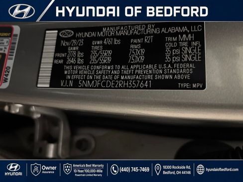 Used 2024 Hyundai Tucson SEL w/ Convenience Package AWD/4WD image 15