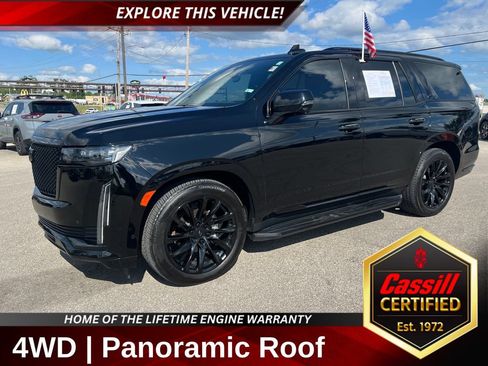 Used 2022 Cadillac Escalade Sport w/ Touring Package AWD/4WD image 1