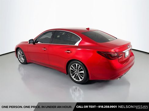 Used 2022 INFINITI Q50 Luxe w/ Cargo Package RWD image 7