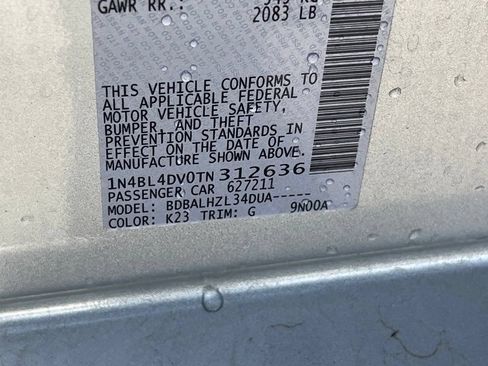 Used 2026 Nissan Altima 2.5 SV FWD image 23