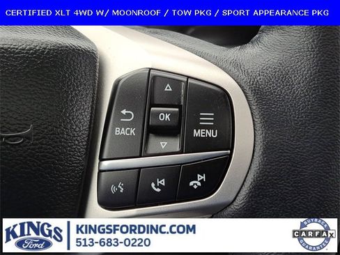 Certified 2023 Ford Explorer XLT w/ Equipment Group 202A image 19