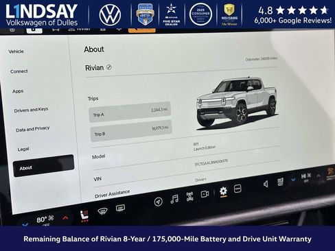 Used 2022 Rivian R1T Launch Edition image 23