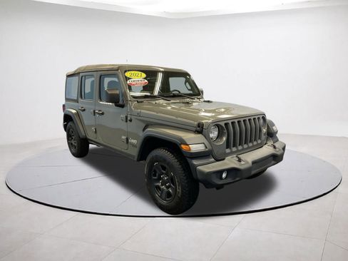 Certified 2021 Jeep Wrangler Unlimited Sport image 1
