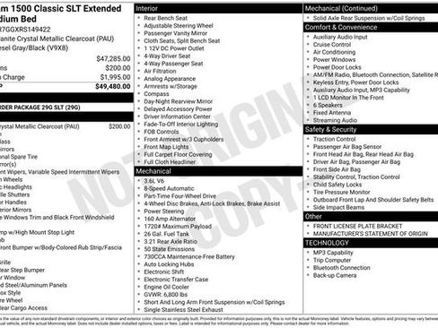 Used 2024 RAM 1500 Classic SLT AWD/4WD image 15