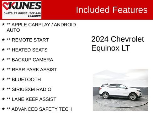 Used 2024 Chevrolet Equinox LT image 2