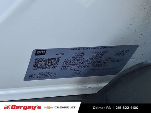 Certified 2025 Chevrolet Trax RS w/ Driver Confidence Package FWD image 28