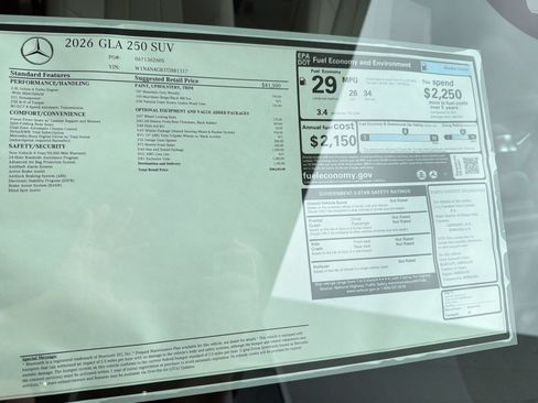 Used 2026 Mercedes-Benz GLA 250 image 34