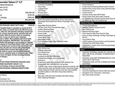 Used 2014 Chevrolet Tahoe LT image 55