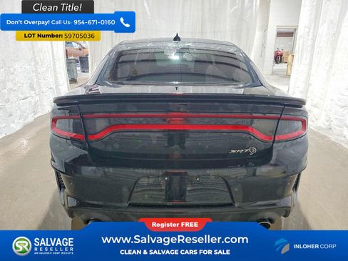 Used 2020 Dodge Charger SRT Hellcat w/ Harman/Kardon Audio Group RWD image 8