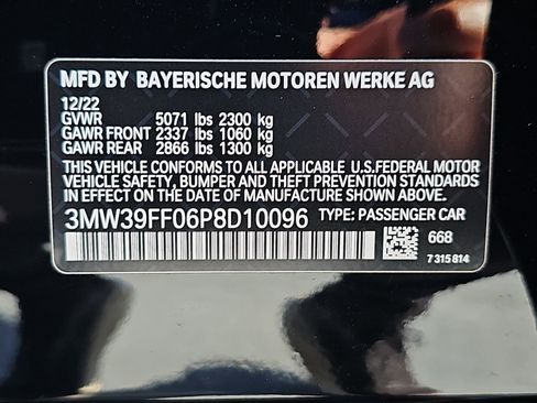 Used 2023 BMW 330e w/ Driving Assistance Package image 35