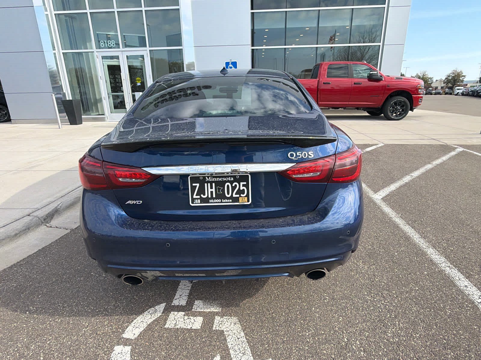 Used 2020 INFINITI Q50 Sport AWD/4WD image 2