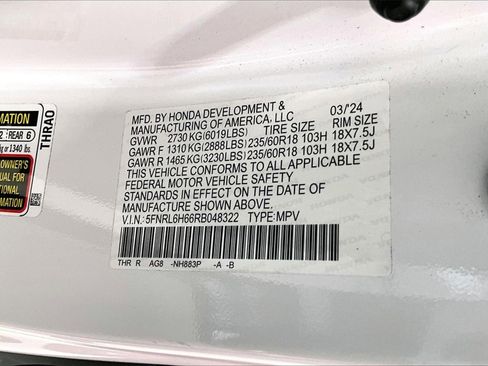 Used 2024 Honda Odyssey EX-L image 33