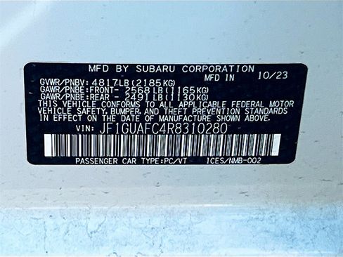 Used 2024 Subaru Impreza 2.0i Sport image 31