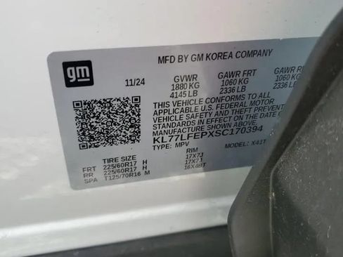 Used 2025 Chevrolet Trax LS w/ Driver Confidence Package FWD image 12
