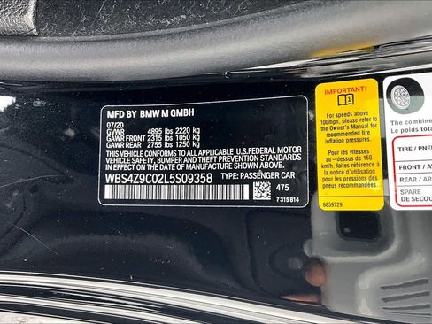 Used 2020 BMW M4 Convertible w/ Competition Package image 29