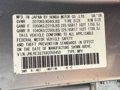 Used 2008 Honda CR-V EX-L image 13