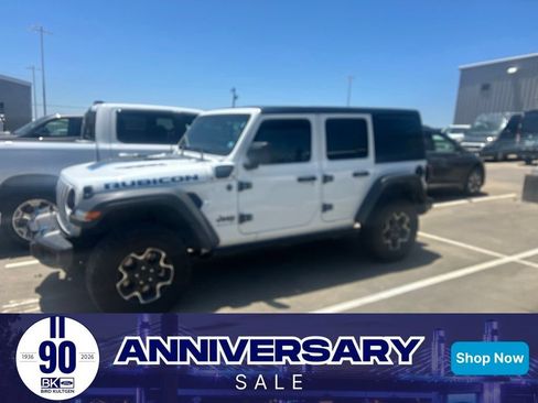 Used 2023 Jeep Wrangler Unlimited Rubicon 4xe w/ Cold Weather Group AWD/4WD image 1